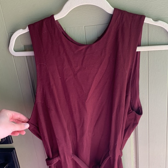 UO tank dress with belt - Picture 3 of 6